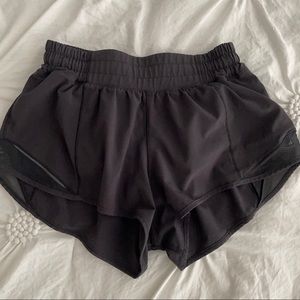 Black lululemon shorts